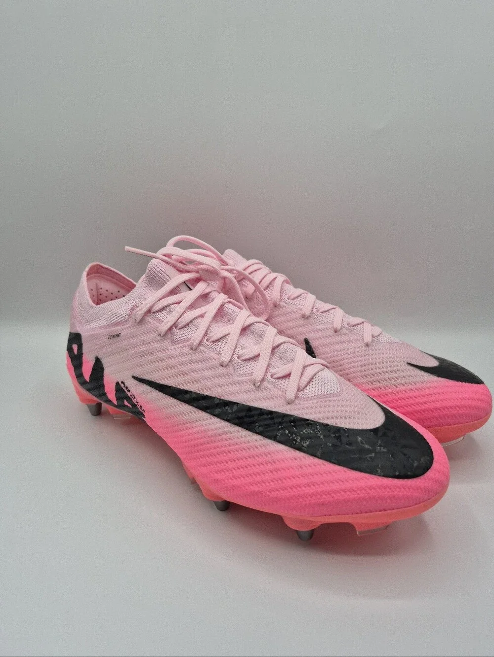 Nike Zoom Vapor 15 Elite SG-PRO Soccer Cleats Pink Men's Size 8 FD0243-601 New